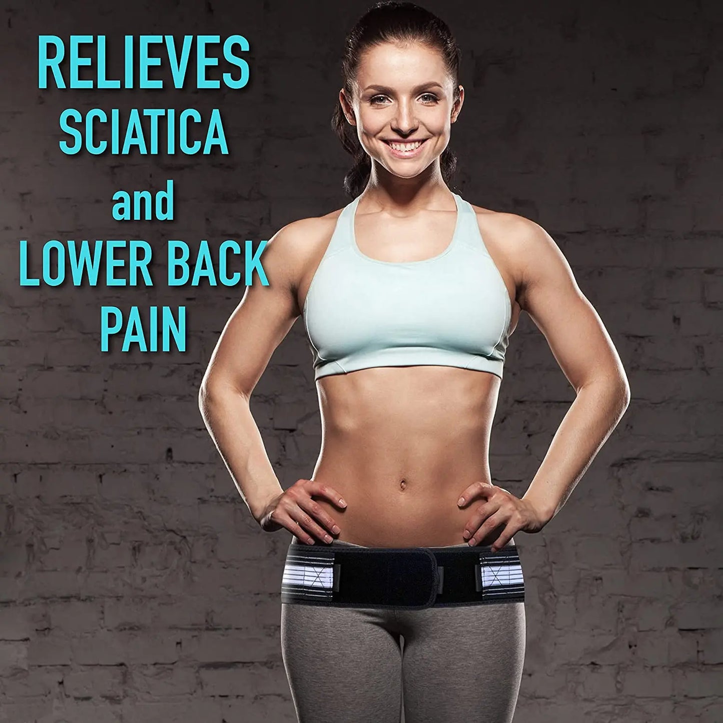 Sacroiliac SI Joint Hip Belt Lower Back Support