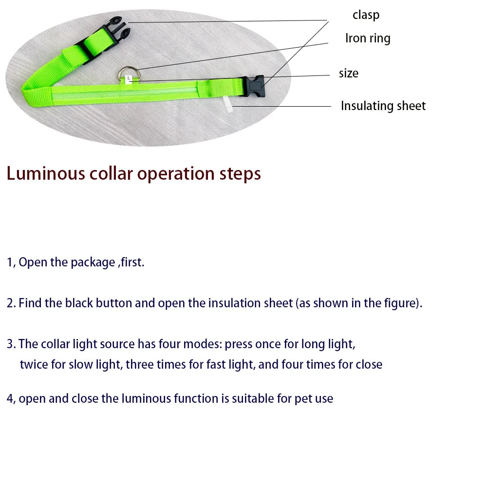 LED Pet Collar